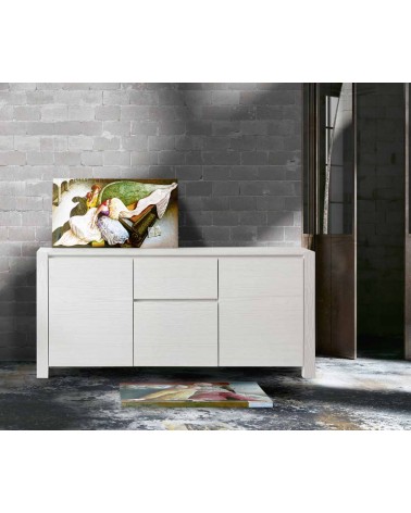 Credenza abete bianco spazzolato - T635 - 1 - Credenze