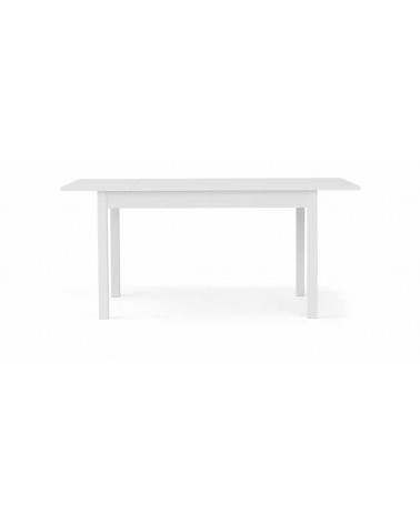 Tavolo bianco frassinato 140x90 + 1 allunghe 60